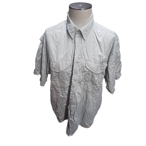 Columbia PFG medium tan button down - Picture 1 of 3